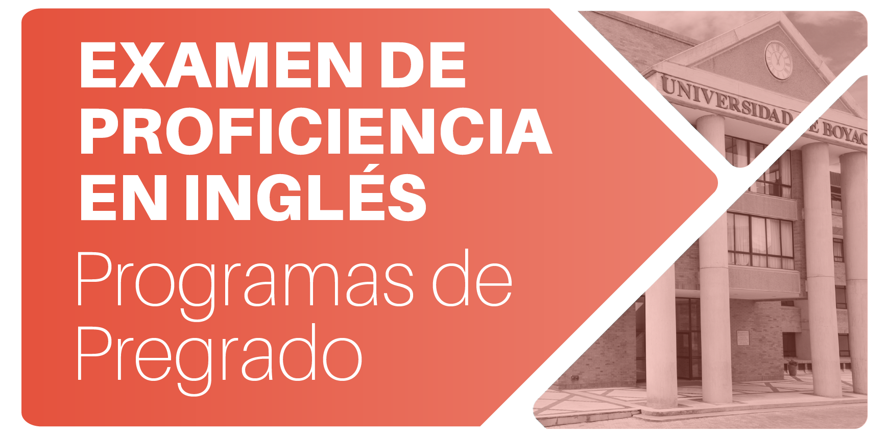 Examen de Proficiencia en inglés - Programas de Pregrado 16 de octubre de 2025