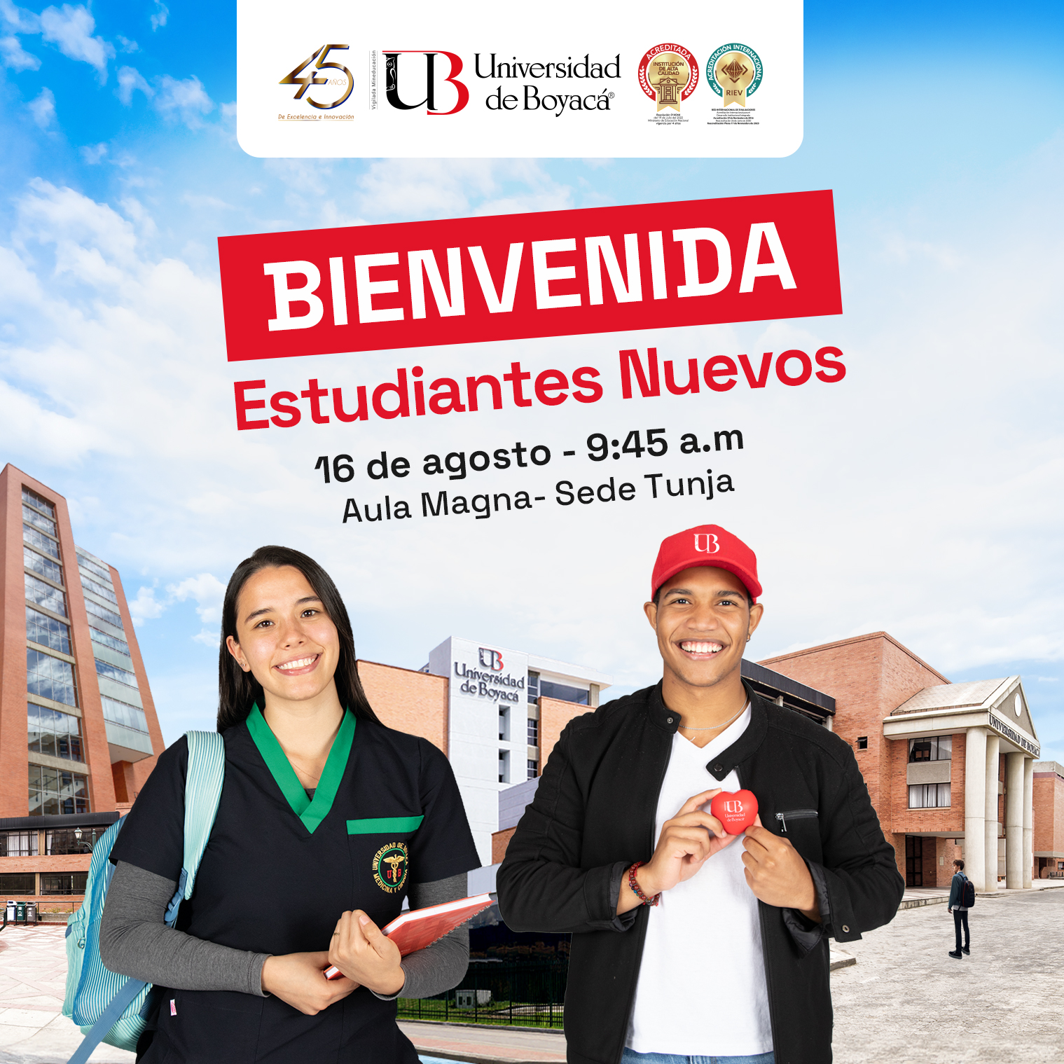 bienvenida
