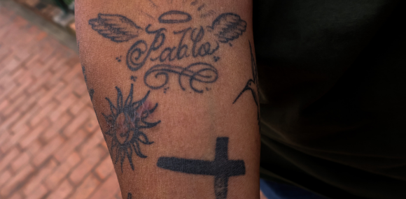 Tatuaje en honor a Pablo 