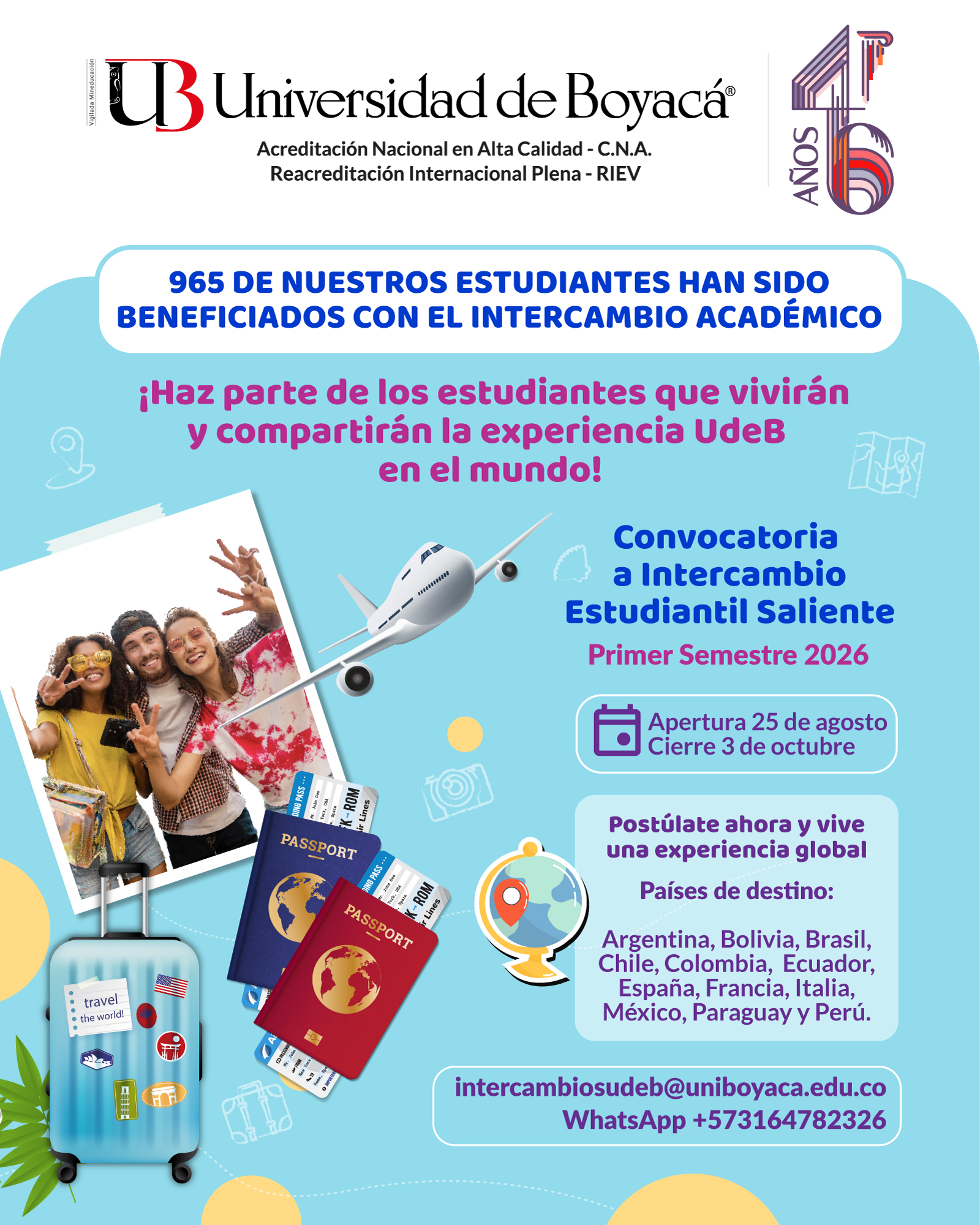Intercambio DIRI